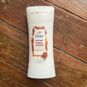 Dove Limited Edition Holiday Treats Antiperspirant Pecan Butter Crunch 2.6 oz